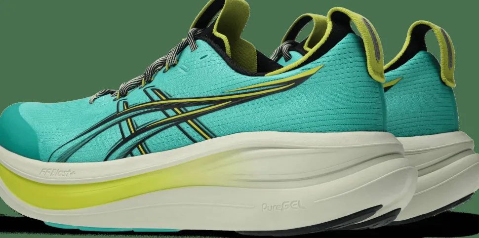 Asics Men's GEL-Nimbus 28 TR Aurora Green/Black
