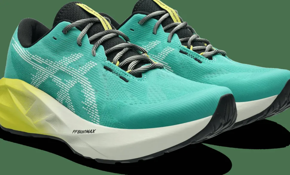 Asics Men's Novablast 5 TR Aurora Green/Light Dust