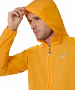 Asics Men's Road Packable Jacket Yamabuki/Aegean Blue