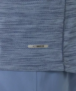Asics Men's Road Short Sleeve Top Denim Blue/Thunder Blue
