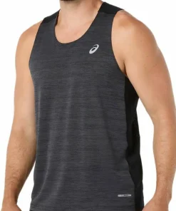 Asics Men's Road Singlet Performance Black
