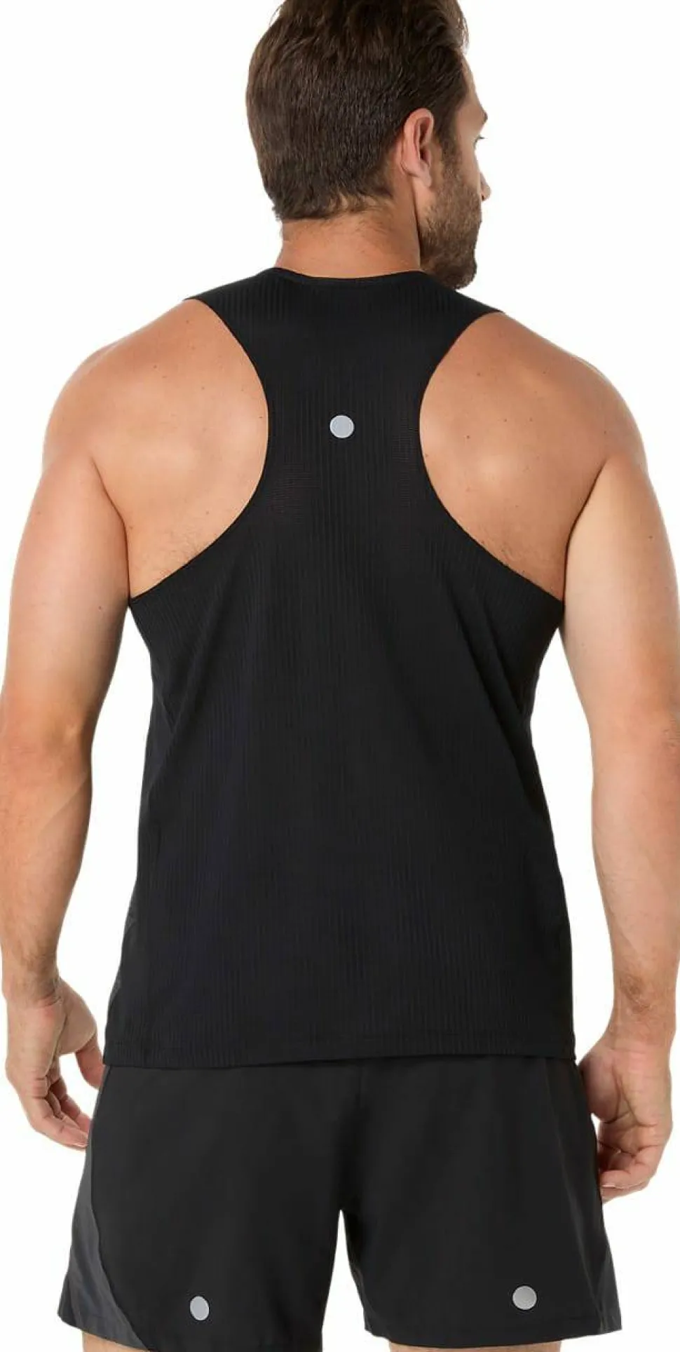 Asics Men's Road Singlet Performance Black