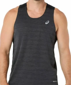 Asics Men's Road Singlet Performance Black
