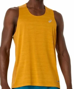 Asics Men's Road Singlet Yamabuki
