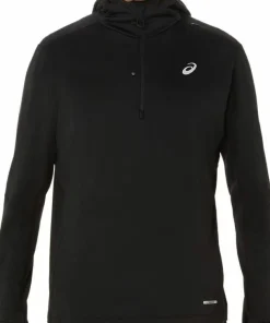 Asics Men's Road Winter Long Sleeve Hoodie Performance Black