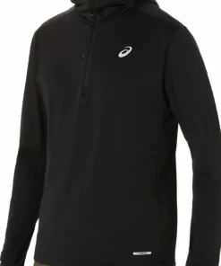 Asics Men's Road Winter Long Sleeve Hoodie Performance Black