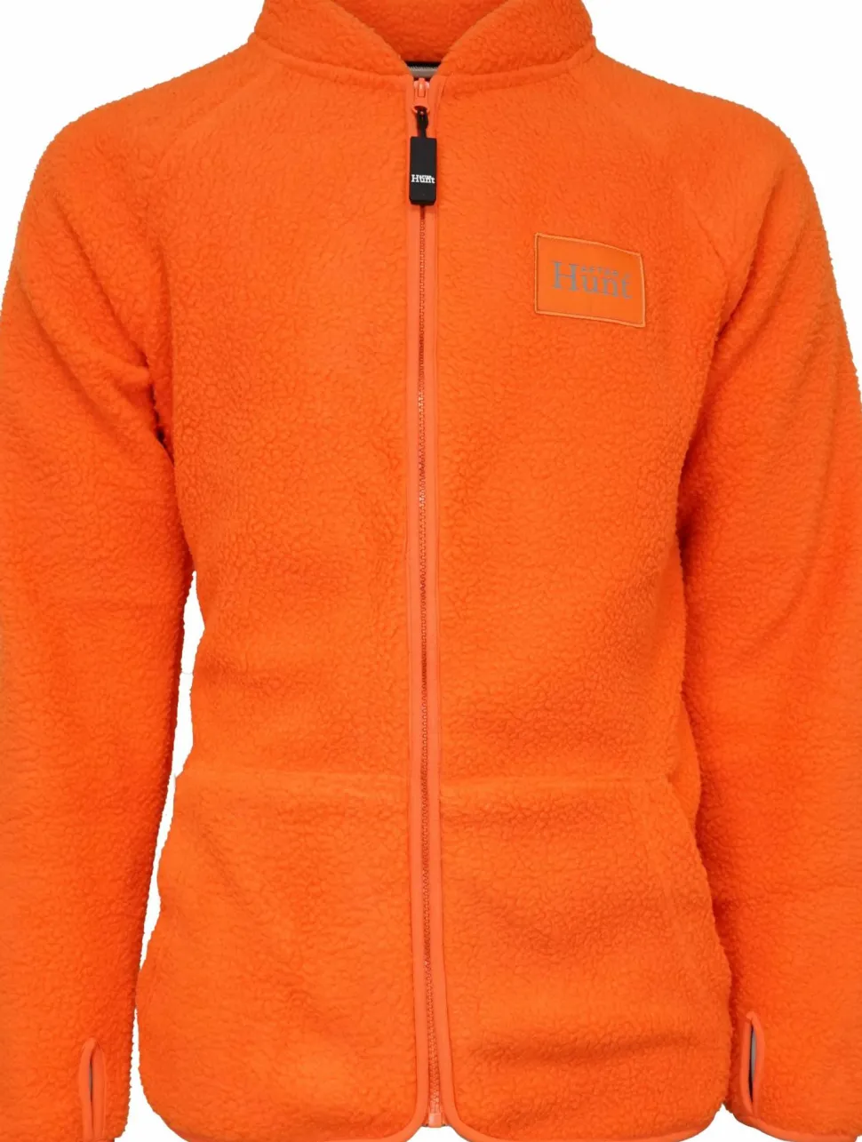Avignon Unisex AFTER Hunt Fleece Jacket Basic Orange