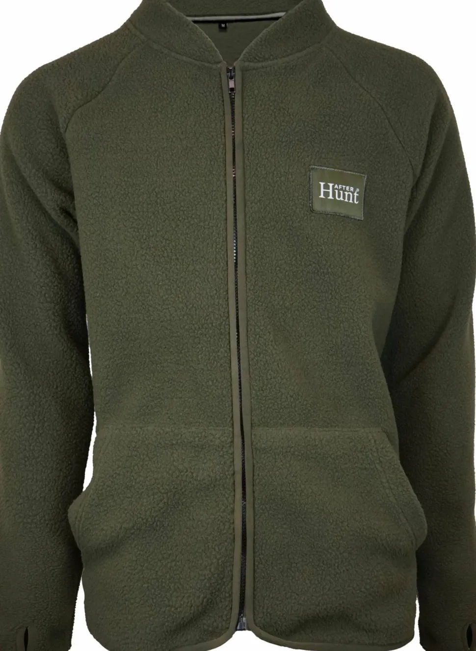 Avignon Unisex AFTER Hunt Fleece Jacket Basic Green