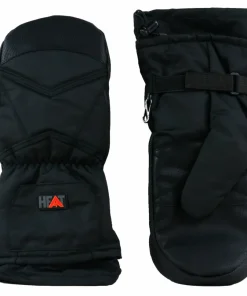 Avignon Unisex Warmth Mitten AA Battery Basic Black
