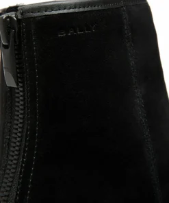 Bally Men's Guard Iii M Suede Calf Black