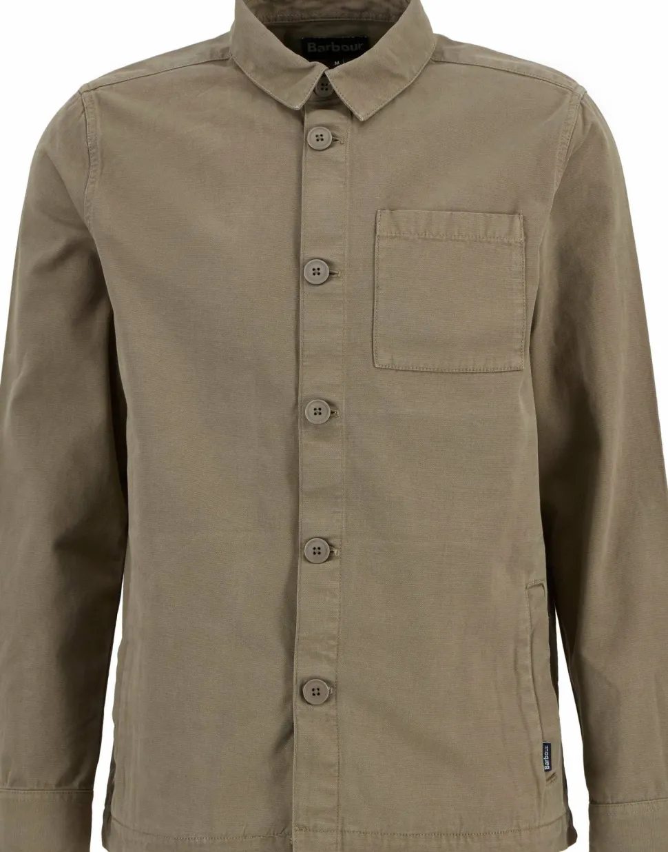 Barbour Men's Barbour Washed Oversh Smokey Olive