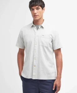 Barbour Men's Nelson Shortsleeve Summer Shirt Mist