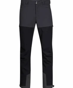 Bergans Men's Bekkely Hybrid Pant Black/Solid Charcoal