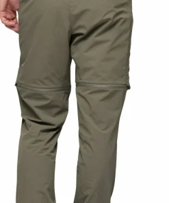Bergans Men's Convertible Zip-Off Softshell Pants Green Mud