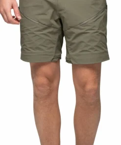 Bergans Men's Convertible Zip-Off Softshell Pants Green Mud