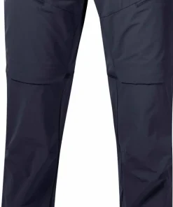 Bergans Men's Convertible Zip-Off Softshell Pants Navy Blue