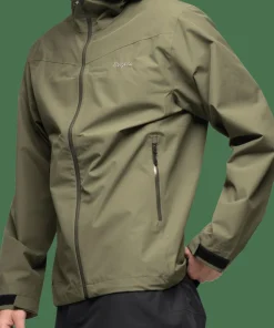 Bergans Men's Essentials 2.5l Shell Jacket Dark Green Mud