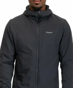 Bergans Men's Holo Insulated Hood Jacket Dark Shadow Grey