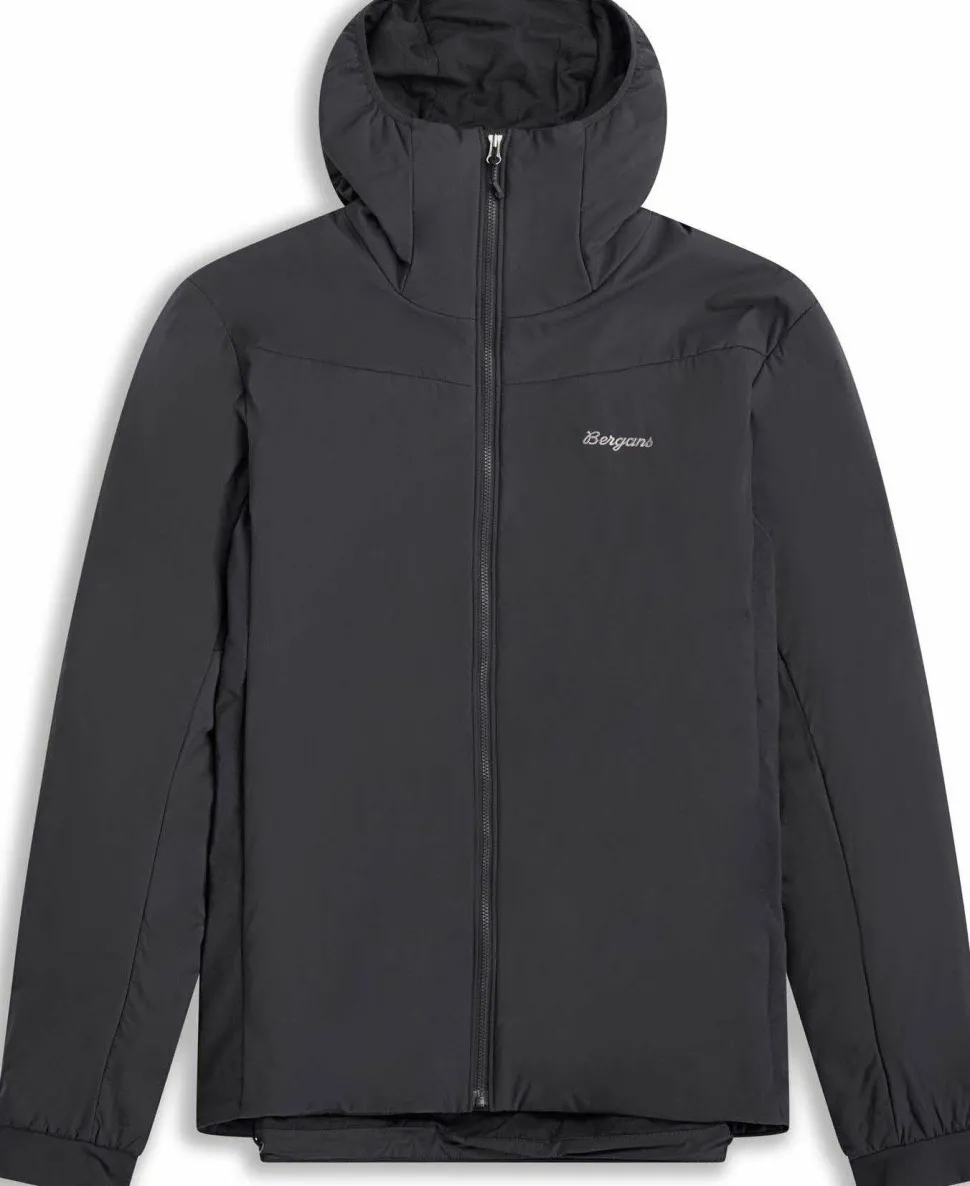 Bergans Men's Holo Insulated Hood Jacket Dark Shadow Grey