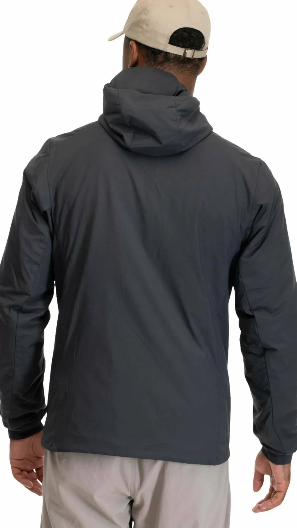 Bergans Men's Holo Insulated Hood Jacket Dark Shadow Grey