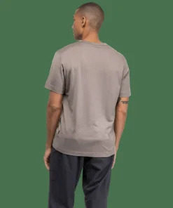 Bergans Men's Logo Merino Tee Rock Taupe