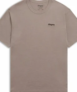 Bergans Men's Logo Merino Tee Rock Taupe