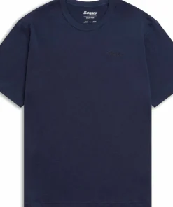 Bergans Men's Logo Merino Tee Navy Blue