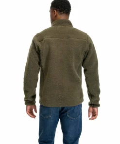 Bergans Men's Lunnan Pile Fleece Jacket Pine Forest