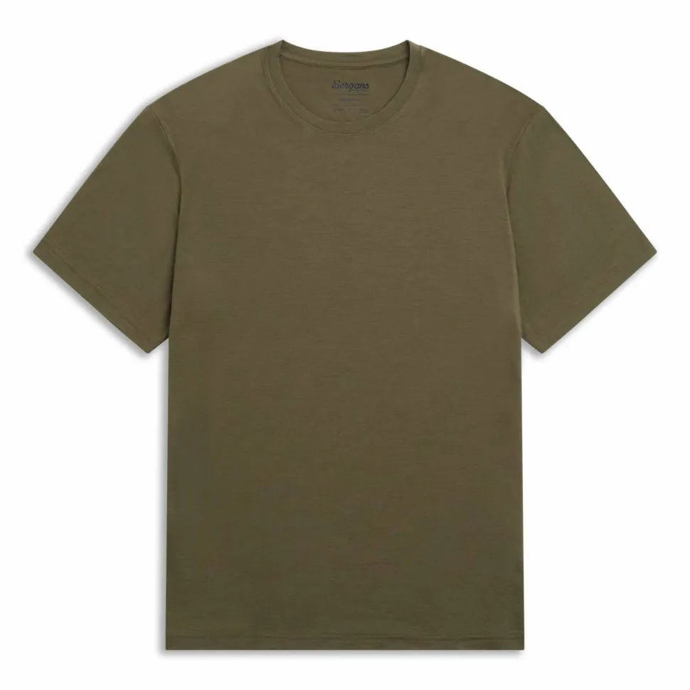 Bergans Men's Merino Light Tee Pine Forest
