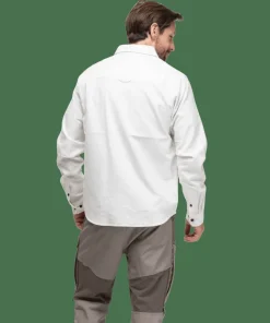 Bergans Men's Nordmarka Flannel Shirt Arctic White
