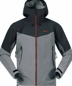 Bergans Men's Rabot Alpine 3L Shell Jacket Solid Grey/dark Shadow Grey