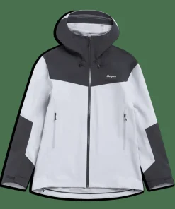 Bergans Men's Rabot Light 3L Shell Jacket Pearl Grey/dark Shadow Grey