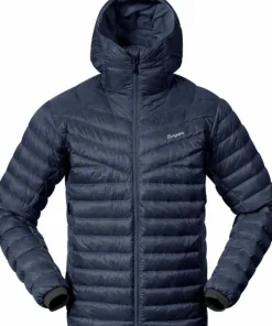 Bergans Men's Rabot Light Down Jacket Hood Navy Blue