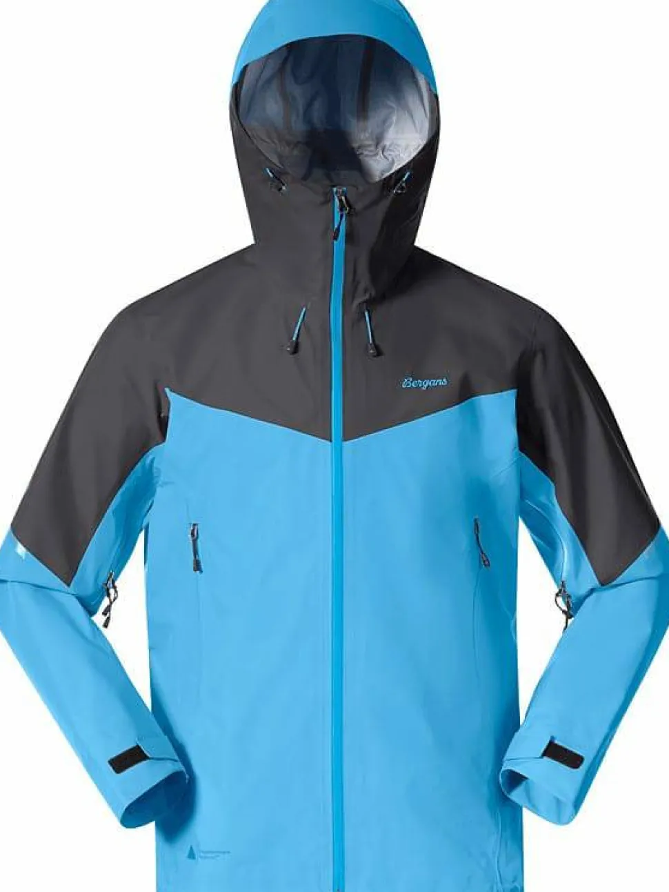 Bergans Men's Rabot Light 3L Shell Jacket Dark Aqua Lagoon/black