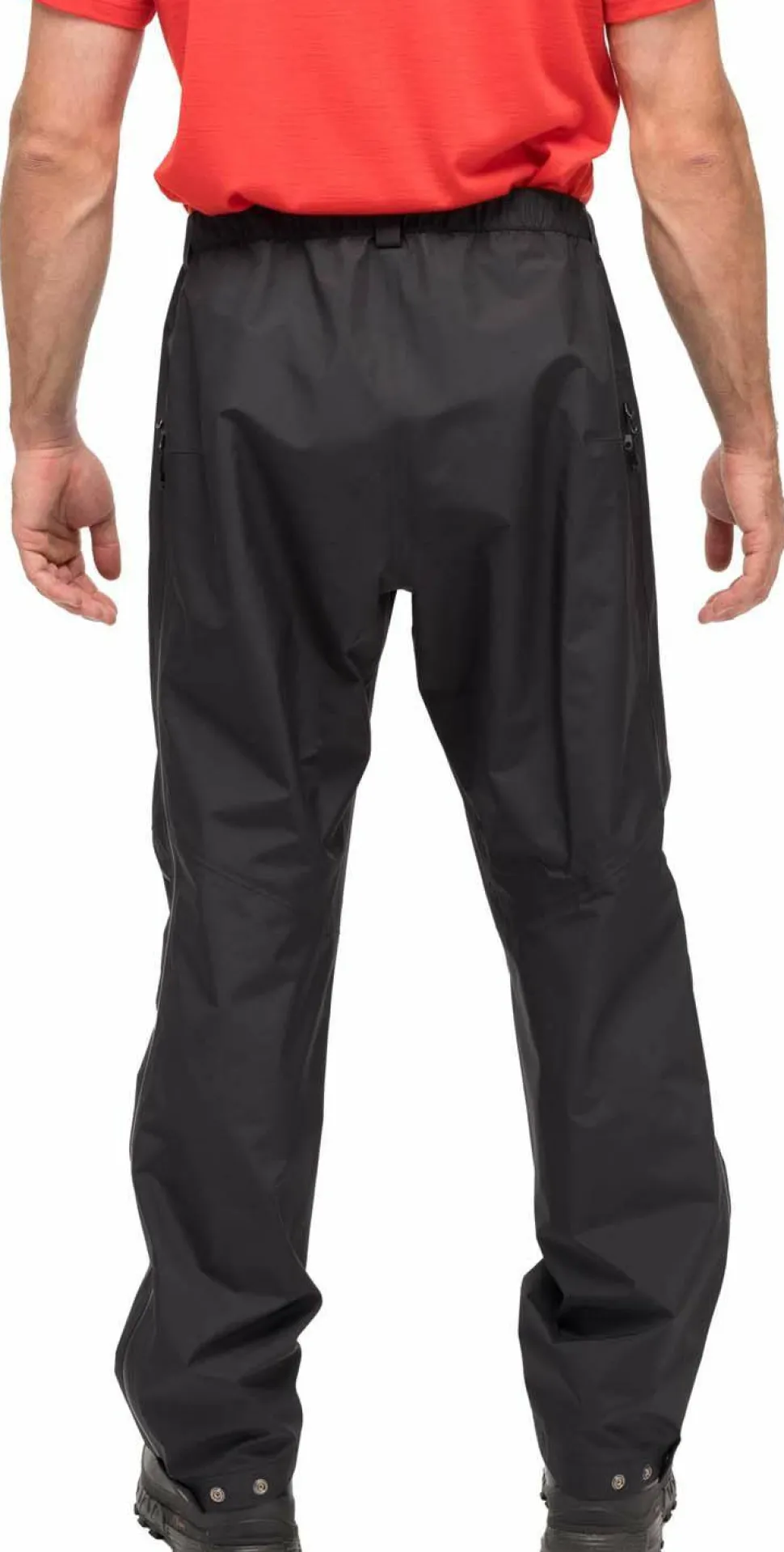 Bergans Men's Rabot Light 3L Long-Zip Shell Pants Black
