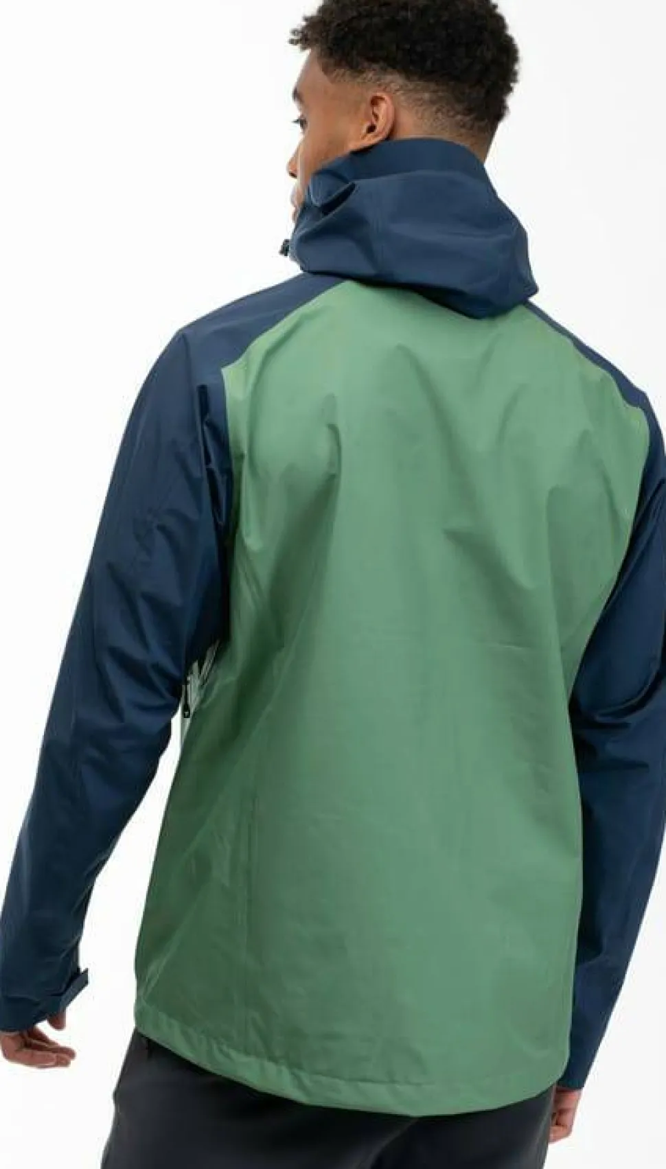 Bergans Men's Skarlight 3L Shell Jacket Dark Jade Green/Navy Blue