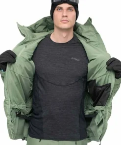 Bergans Men's Stranda V2 Down Jacket Cool Green