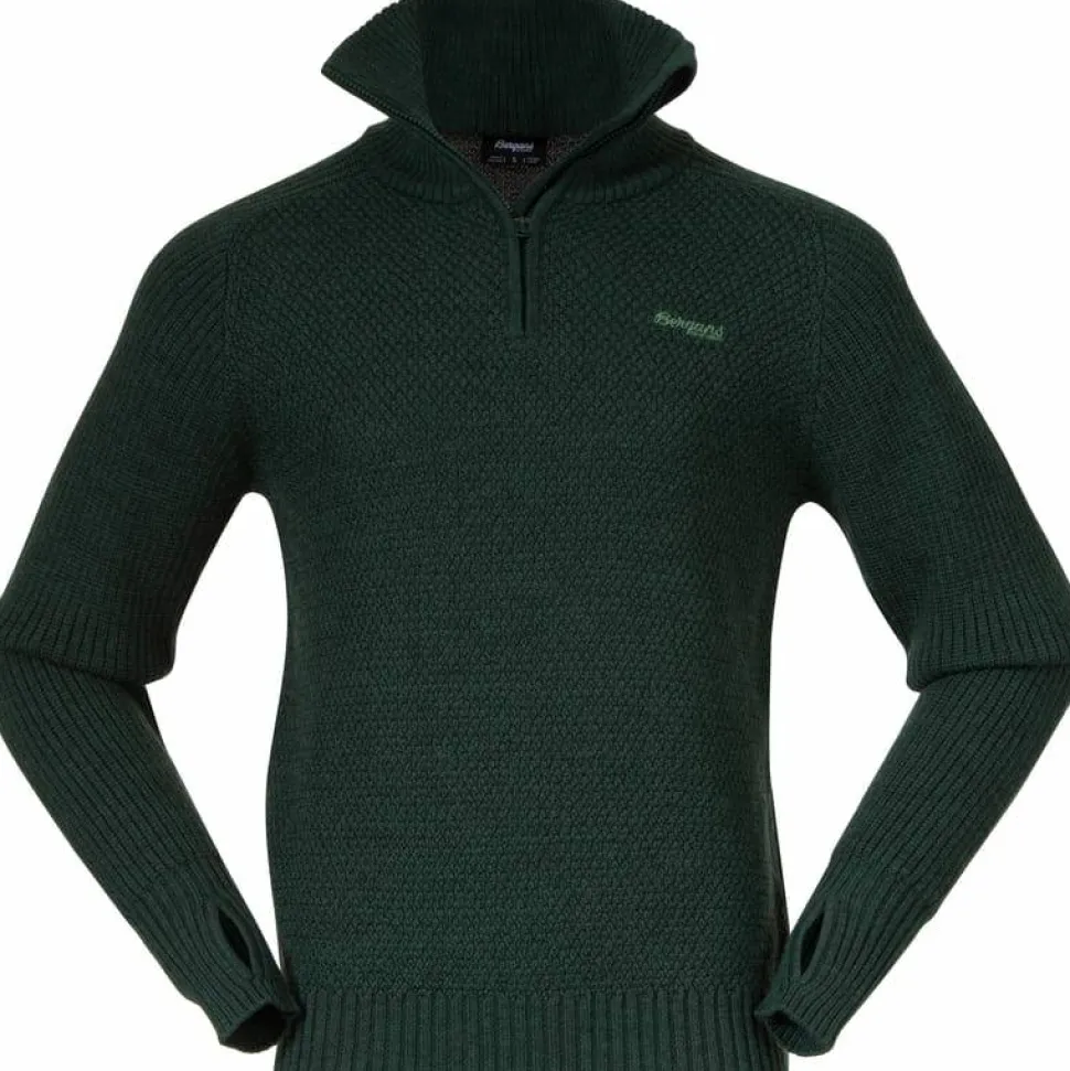 Bergans Men's Ulriken Jumper Dark Green Mud