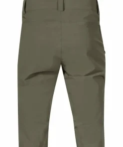 Bergans Men's Vandre Light Softshell Long Shorts Green mud