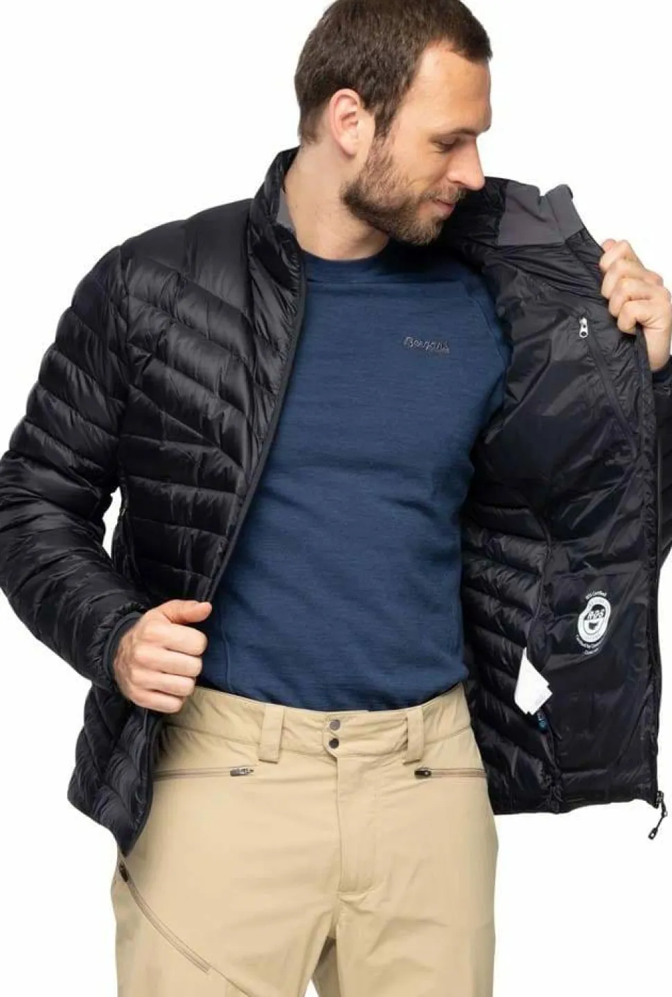 Bergans Rabot Light Down Jacket Men Black