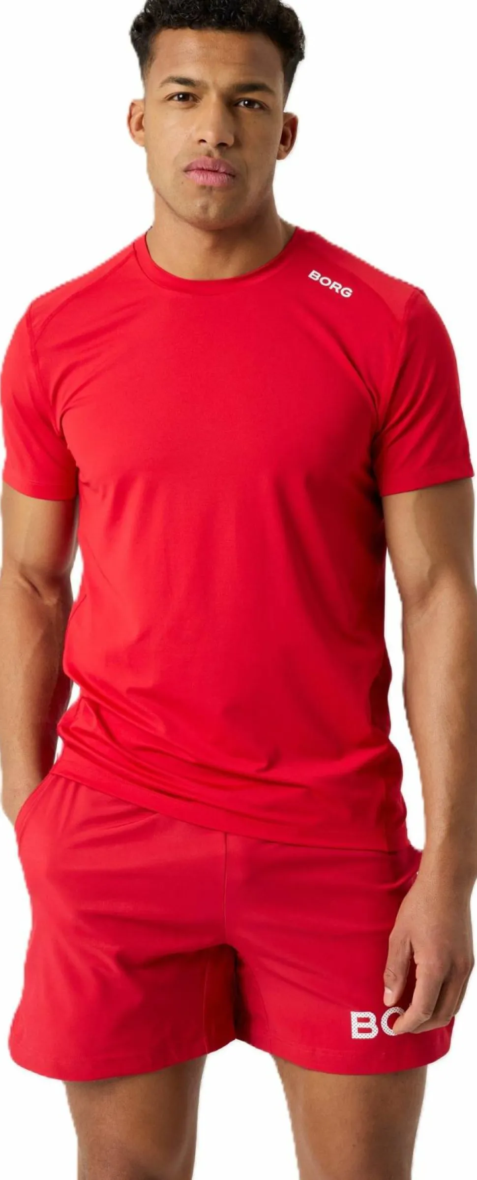 Björn Borg Men's Borg Athletic T-Shirt Lychee