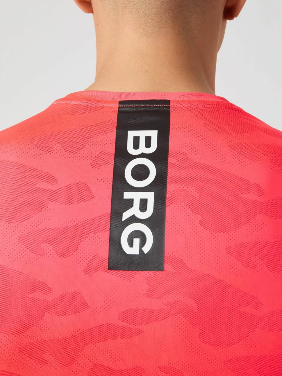 Björn Borg Men's Borg Performance T-Shirt Diva Pink