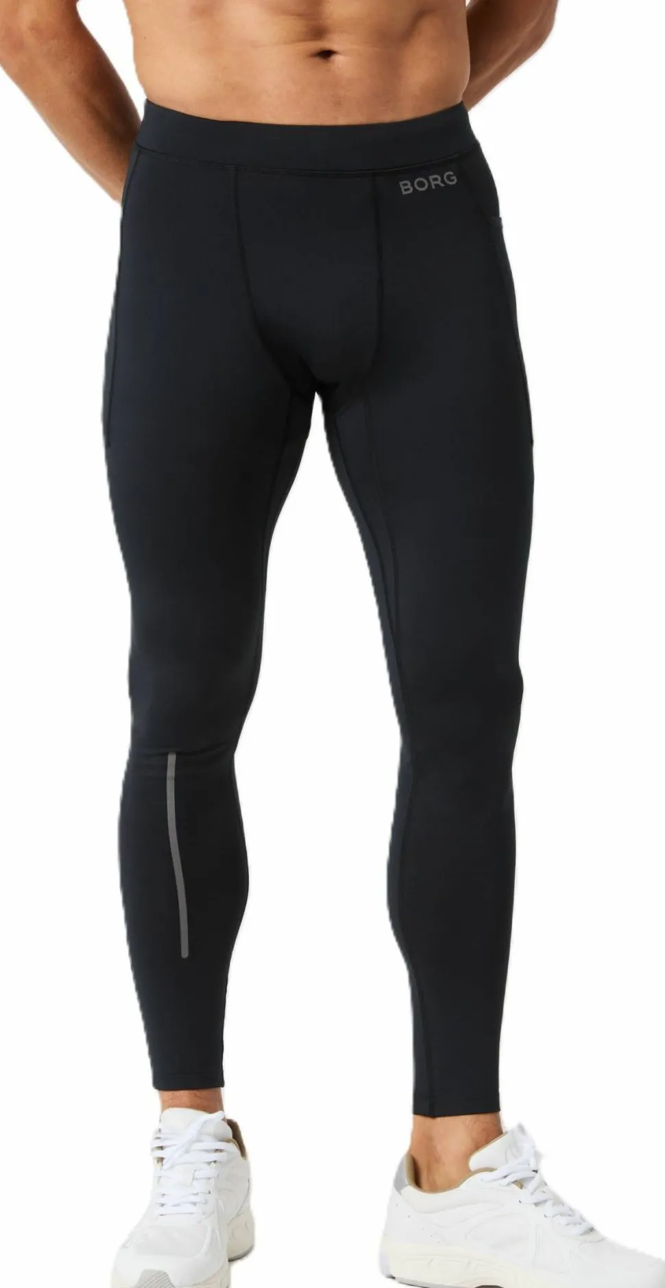 Björn Borg Men's Borg Performance Winter Tights Black Beauty