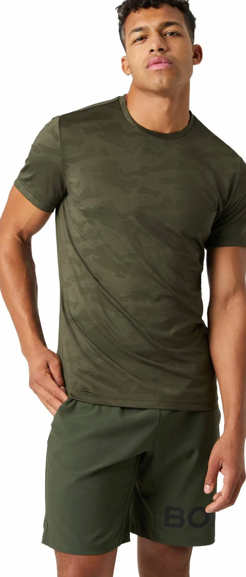Björn Borg Men's Borg Performance T-Shirt Forest Night