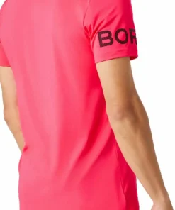 Björn Borg Men's Borg T-Shirt Diva Pink