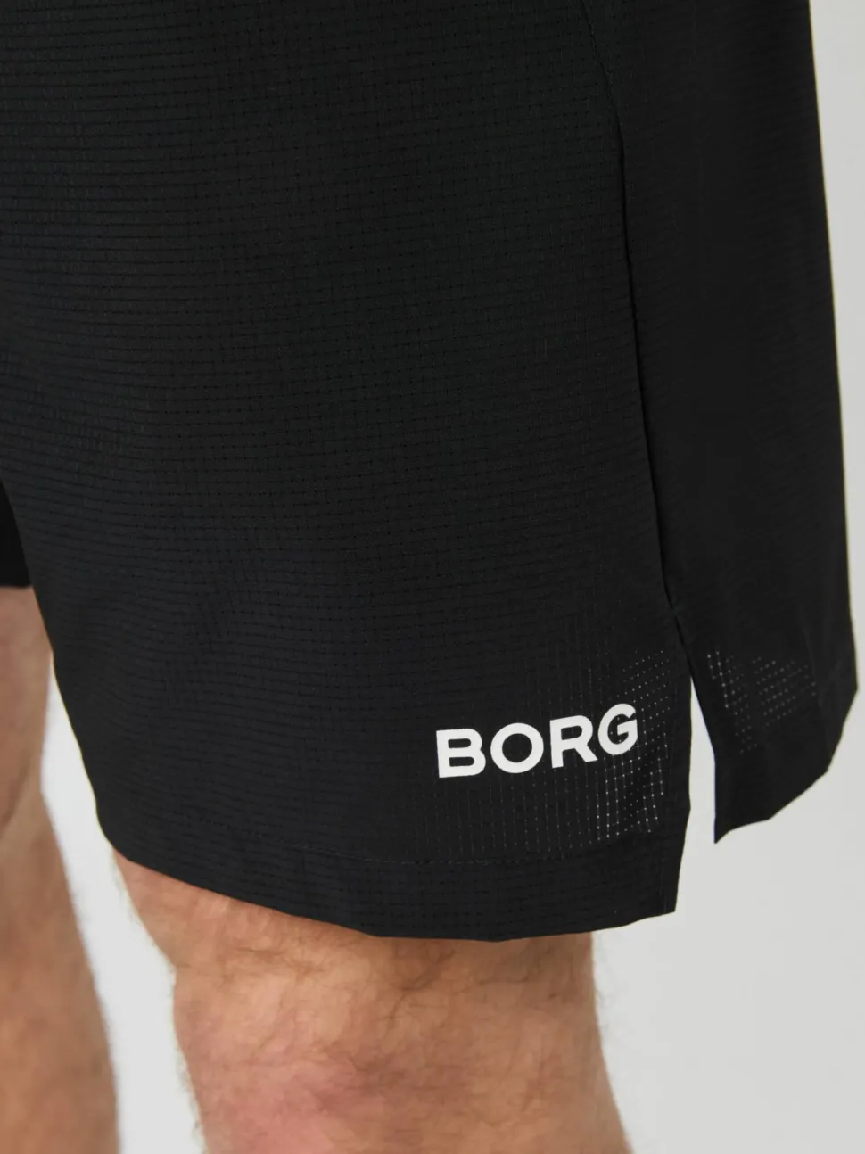 Björn Borg Men's Borg Zip Shorts Black Beauty