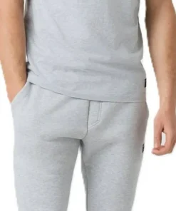 Björn Borg Men's Centre Tapered Sweatpants Light Grey Melange