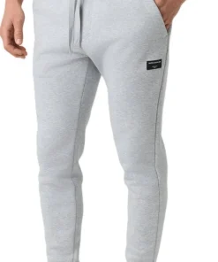 Björn Borg Men's Centre Tapered Sweatpants Light Grey Melange