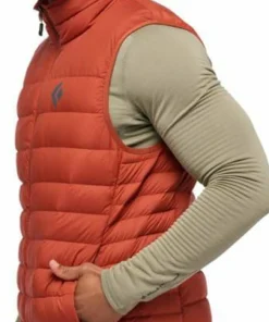 Black Diamond M Access Down Vest Burnt Sienna