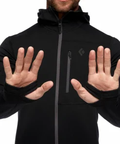 Black Diamond Men's Coefficient Fleece Hoody Black